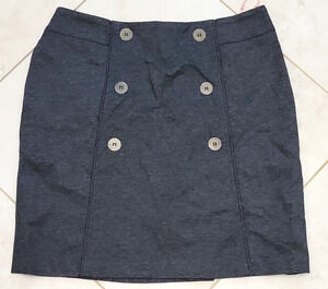 Lizzie Driver Skort Women's 4 Charcoal Button